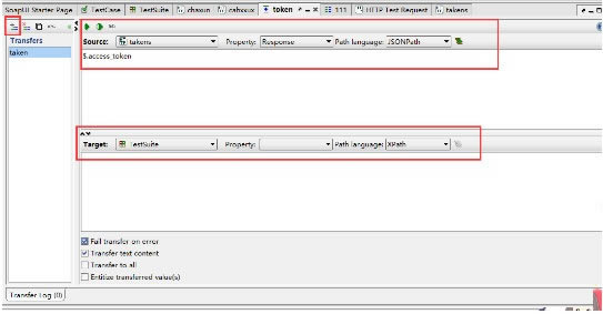 SoapUI32位怎么实现关联