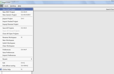 SoapUI32位测试webservice