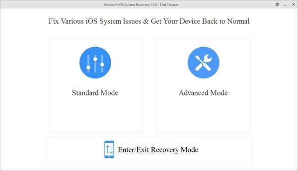 Ondesoft iOS System Recovery特别版截图