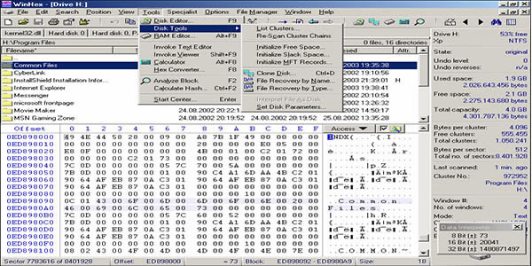 winhex汉化版截图