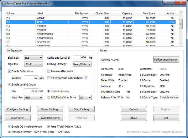 【FancyCache特别版下载】FancyCache中文特别版 v0.8.1 免注册码版-本站