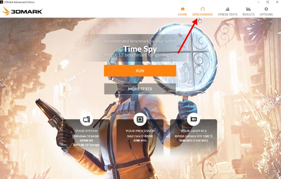 3DMark最新版使用教程截图