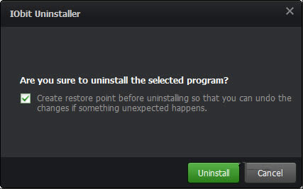 IObit Uninstaller使用方法