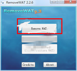 【RemoveWAT下载】RemoveWAT激活工具 v3.1.1 最新绿色版(支持win7/win8/win10)-本站
