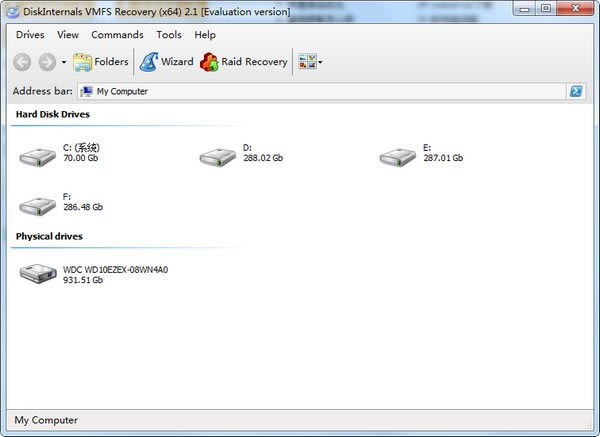 DiskInternals VMFS RecoveryءDiskInternals VMFS Recovery(VMFSݻָ) v2.1 ٷʽ