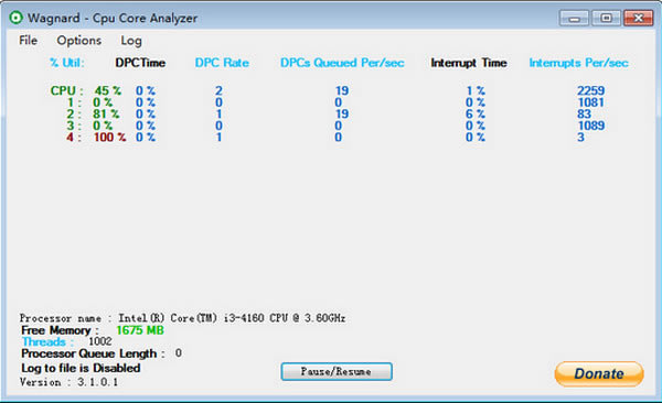 CPUں˷ءCPUں˷(CPU Core Analyzer) v3.2.20 İ