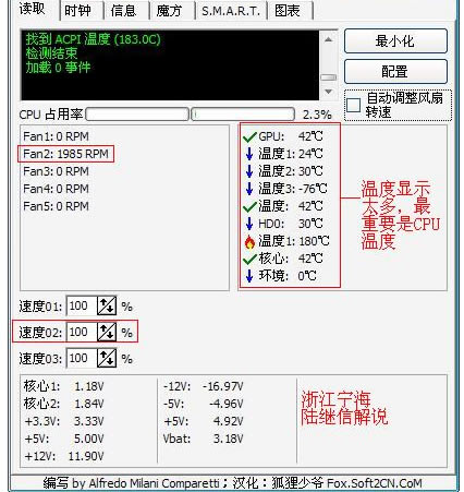 【SpeedFan官方版】SpeedFan中文版下载 v4.52 特别版-本站