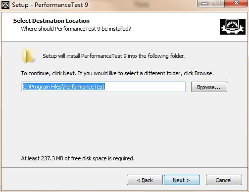 PassMark PerformanceTest安装步骤2