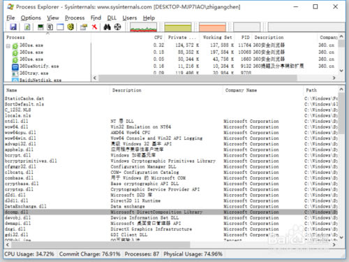 【Process Explorer下载】Process Explorer中文版 v16.22 官方免费版-本站
