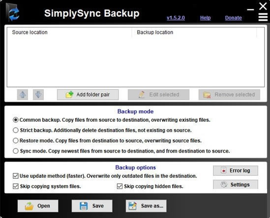 【SimplySync Backup下载】SimplySync Backup v1.5.2.0 免费版-本站