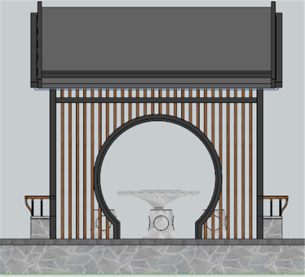 导出模型立面图的操作流程6