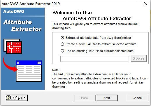 AutoDWG Attribute Extractorٷ