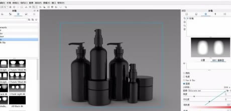 KeyShot 7.3对接HDRLightStudio渲染流程操作