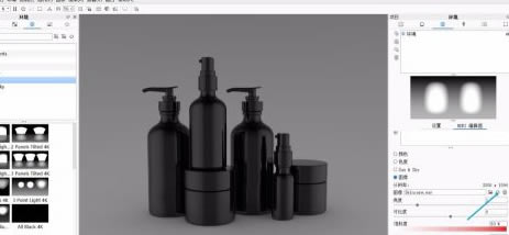 KeyShot 7.3对接HDRLightStudio渲染流程操作