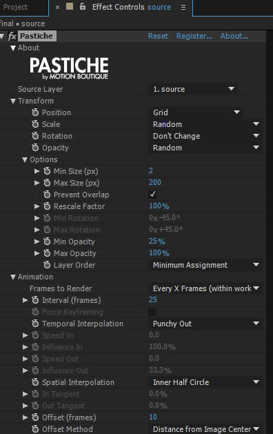 Pastiche中文版使用教程