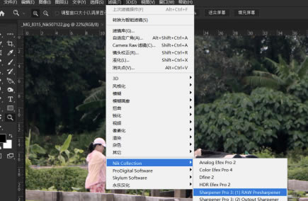 Nik Collection2020特别版怎么在ps里面不显示