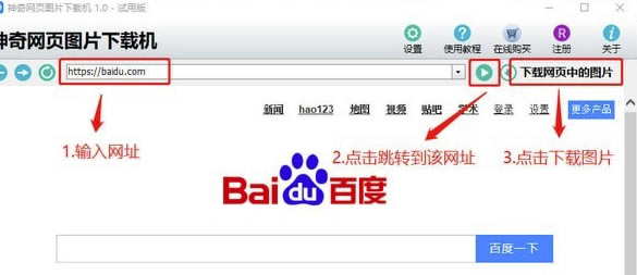 神奇网页图片下载机特别版使用方法
