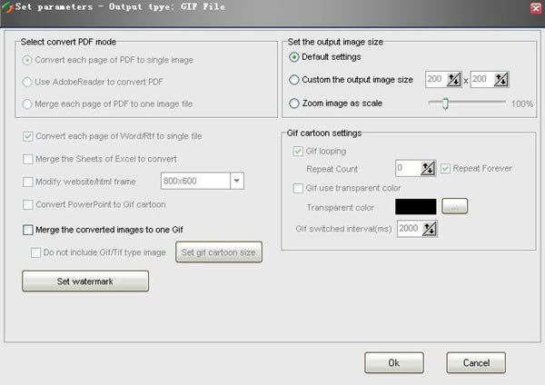 Okdo Tiff Jpg Bmp to Gif ConverterѰءOkdo Tiff Jpg Bmp to Gif Converter(Tiff Jpg BmpתGifת) V5.8 ٷʽ