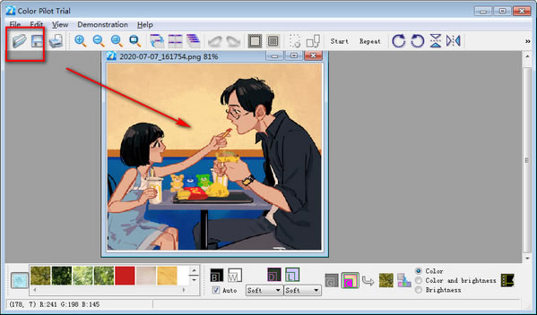 Color Pilot Trial特别版使用方法截图1