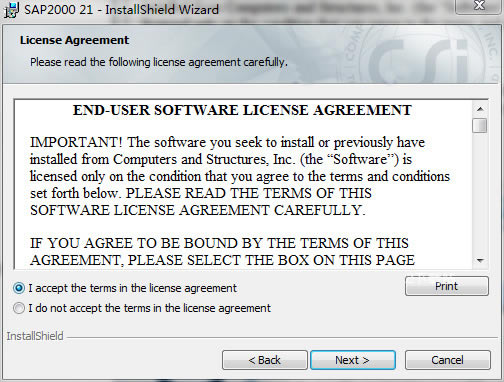 SAP2000中文特别版安装特别教程