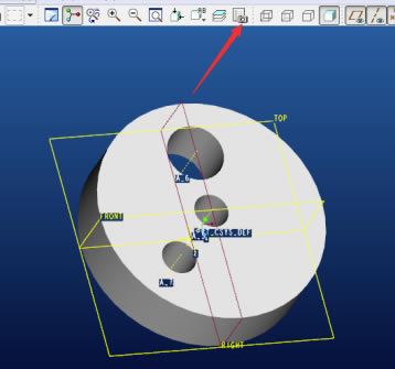 PROE中文破解版怎么做剖面图
