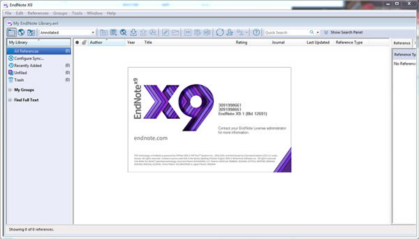 EndNote X9ر2