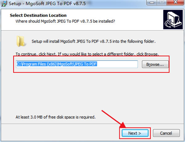 Mgosoft JPEG to PDF Converterر氲װ2ͼ