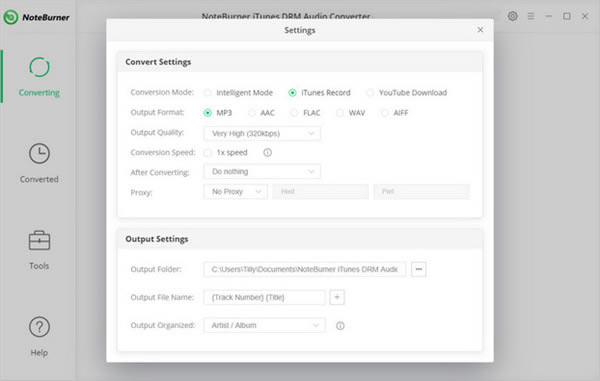 NoteBurner iTunes DRM Audio Converterرʹý̳̽ͼ3