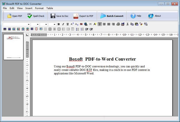 Boxoft PDF to DOC Converterٷ