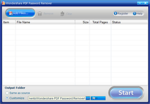 Wondershare PDF Password Removerͼ