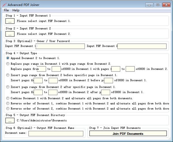 【Advanced PDF Joiner官方正式版下载】Advanced PDF Joiner(PDF文件合并工具) V1.8 官方正式版