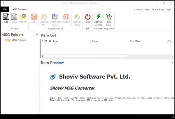 Shoviv MSG Converterٷ