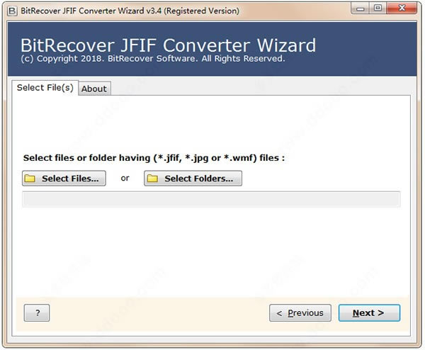 BitRecover JFIF Converter Wizard