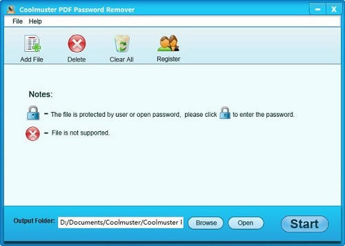 Coolmuster PDF Password Removerر