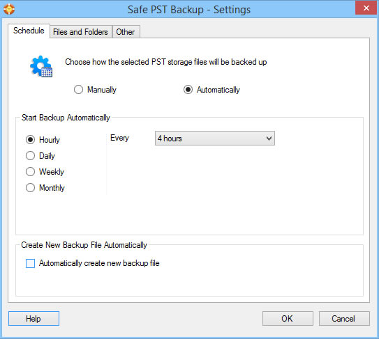 Safe PST Backup