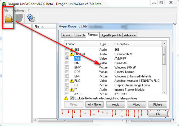 Dragon unpacker5ءϷ(Dragon unpacker) v5.7.0.284 Ѱ-վ