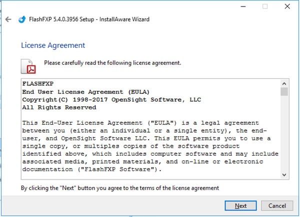 FlashFXP中文特别版安装方法