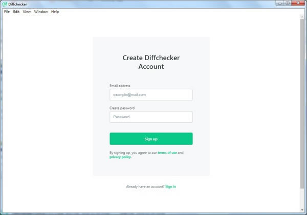 Diffchecker����