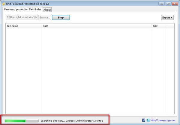 Find Password Protected ZIP FilesءFind Password Protected ZIP Files(ѹ) v1.6 ٷ-վ