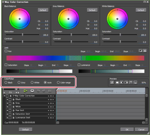 EDIUS绿色版怎么对视频进行调色