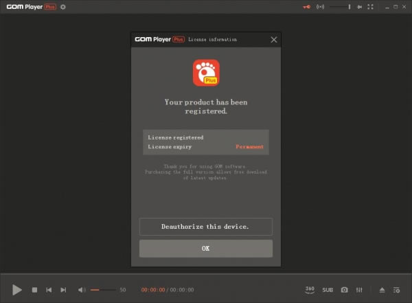 【GOM Player Plus中文无限制版】GOM Player Plus中文无限制版下载 v2.3.88.5359 最新免费版