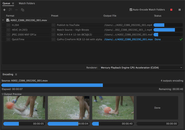 Adobe Media Encoder免费版怎么用截图2