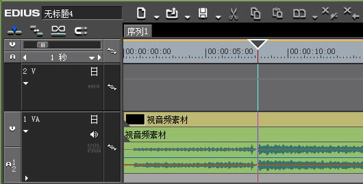 EDIUS 10永乐汉化破解版怎么进行音频声音降噪1