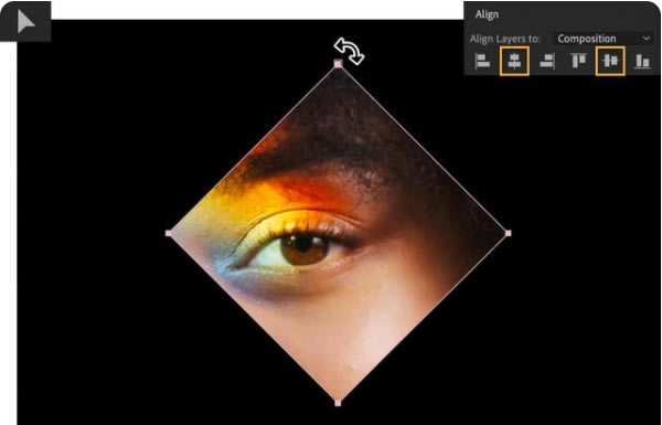 After Effects2022中制作棱镜镜头效果2