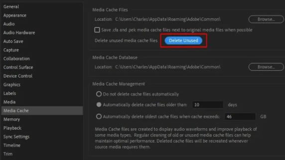 Adobe Premiere Pro2022破解版运行缓慢3