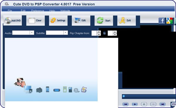 Cute DVD to PSP ConverterѰ