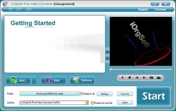 iOrgSoft iPod Video ConverterѰ