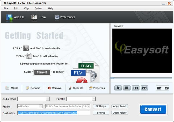 4Easysoft FLV to FLAC Converterٷ