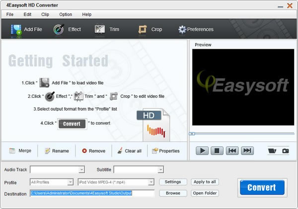 4Easysoft HD ConverterѰ