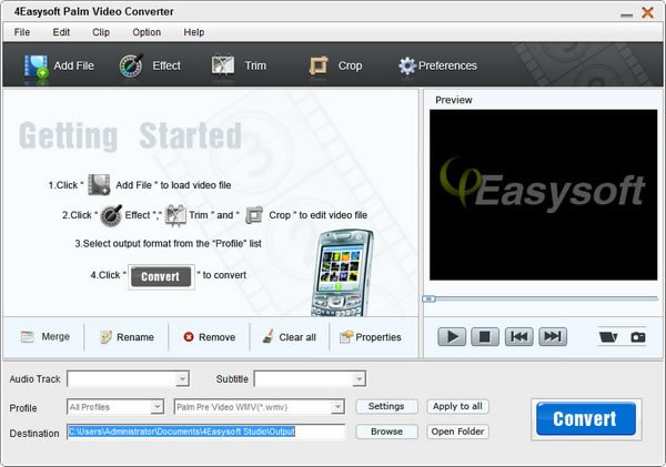 4Easysoft Palm Video Converterر
